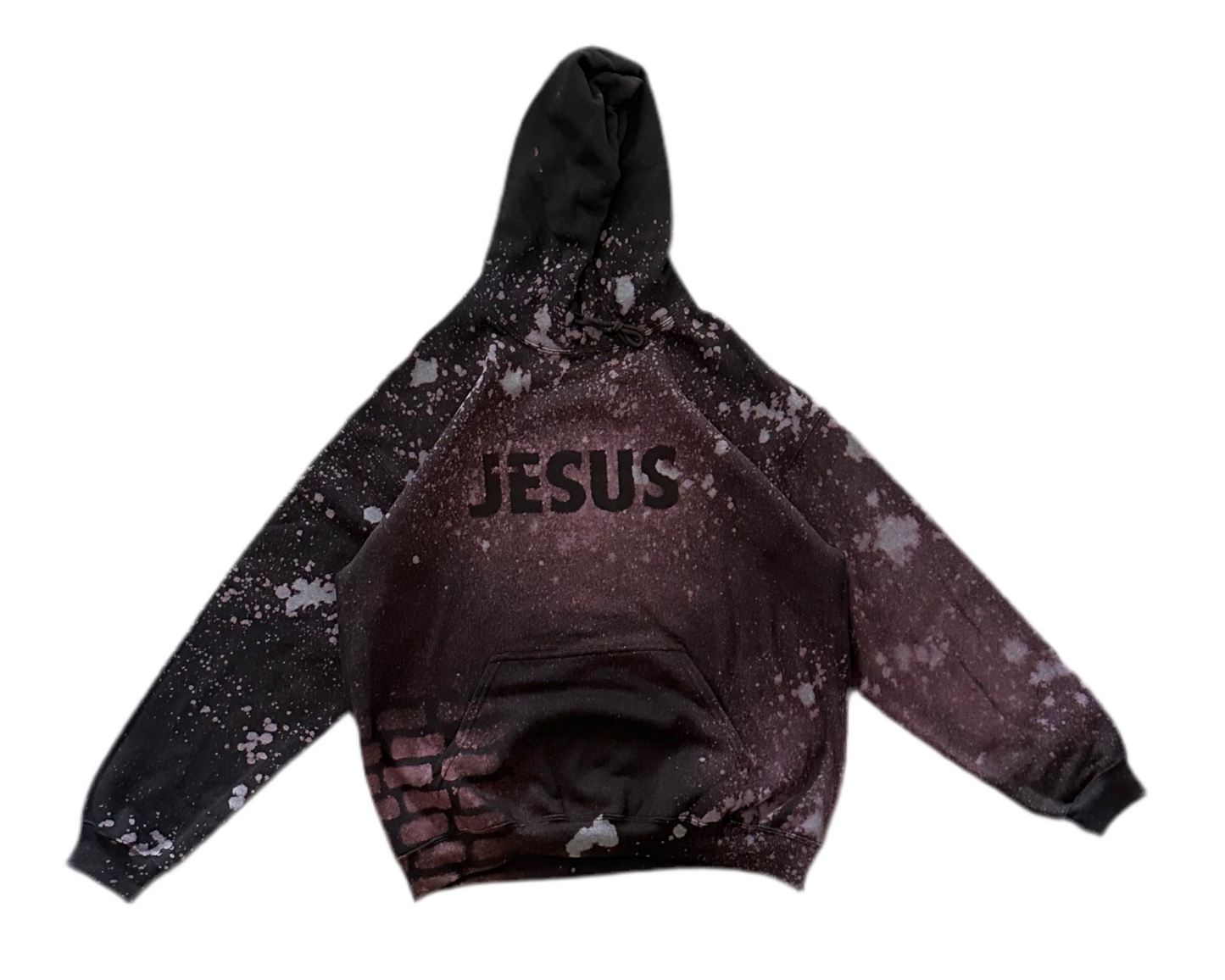 Jesus Hoodie Brown