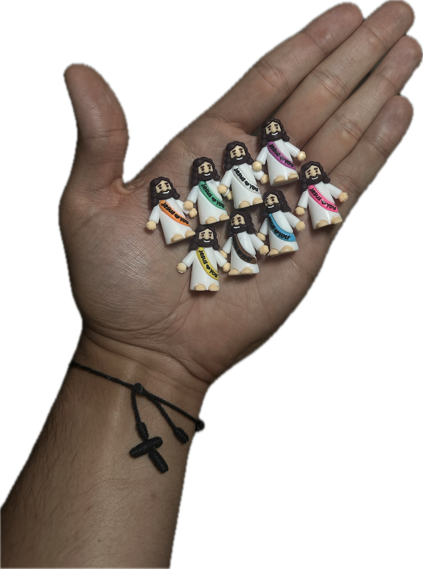Mini Jesus “Jesus Loves You” Silicone Mold Figures