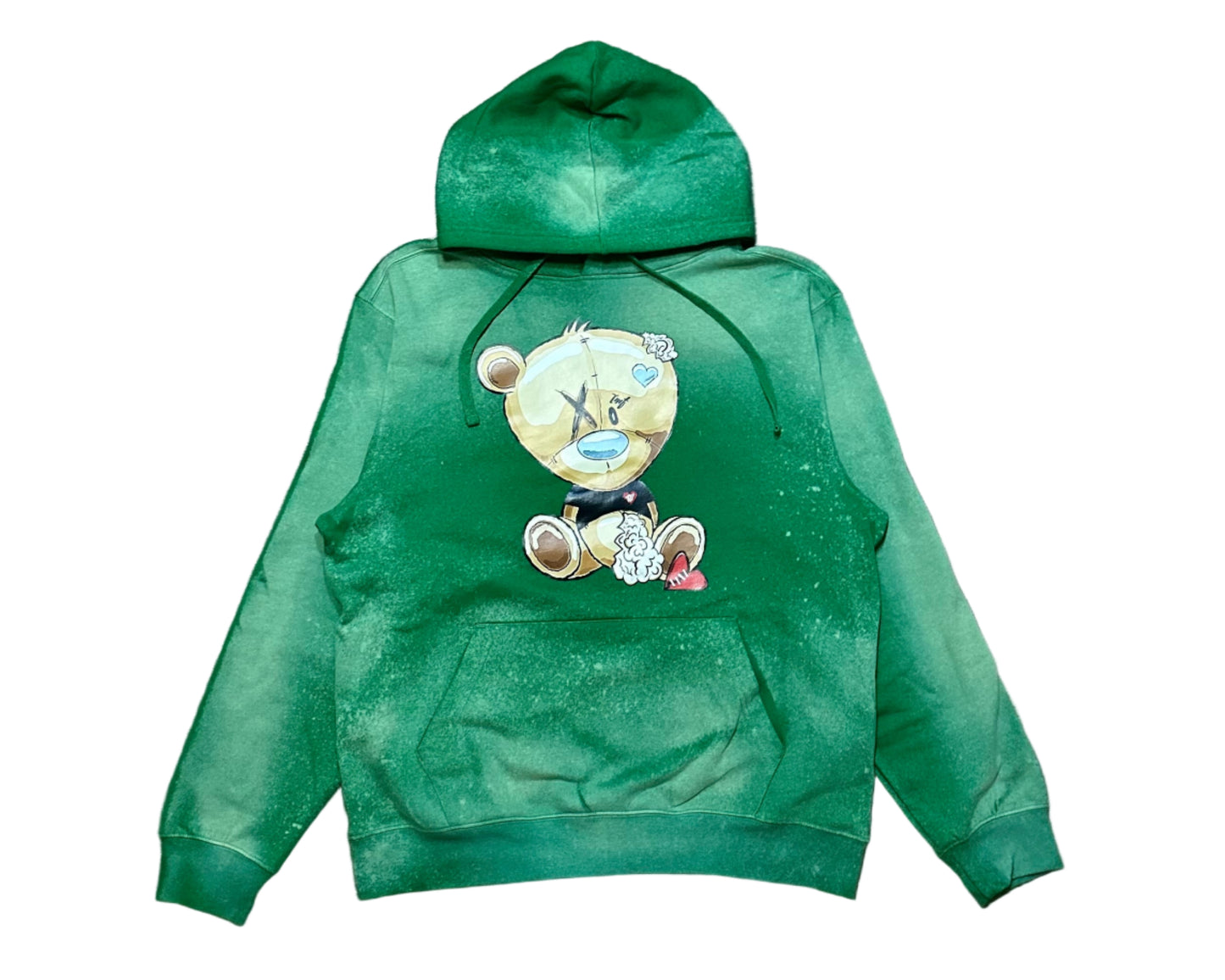 Ripped Bear Hoodie 2.0 Green