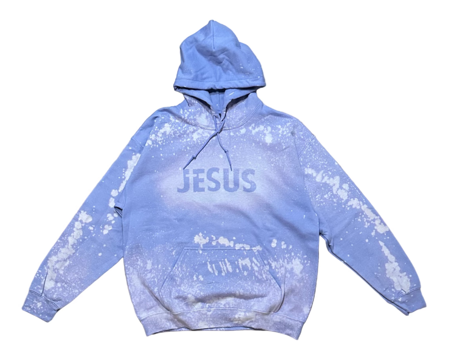 JESUS "Brick by Brick" Hoodie Sky