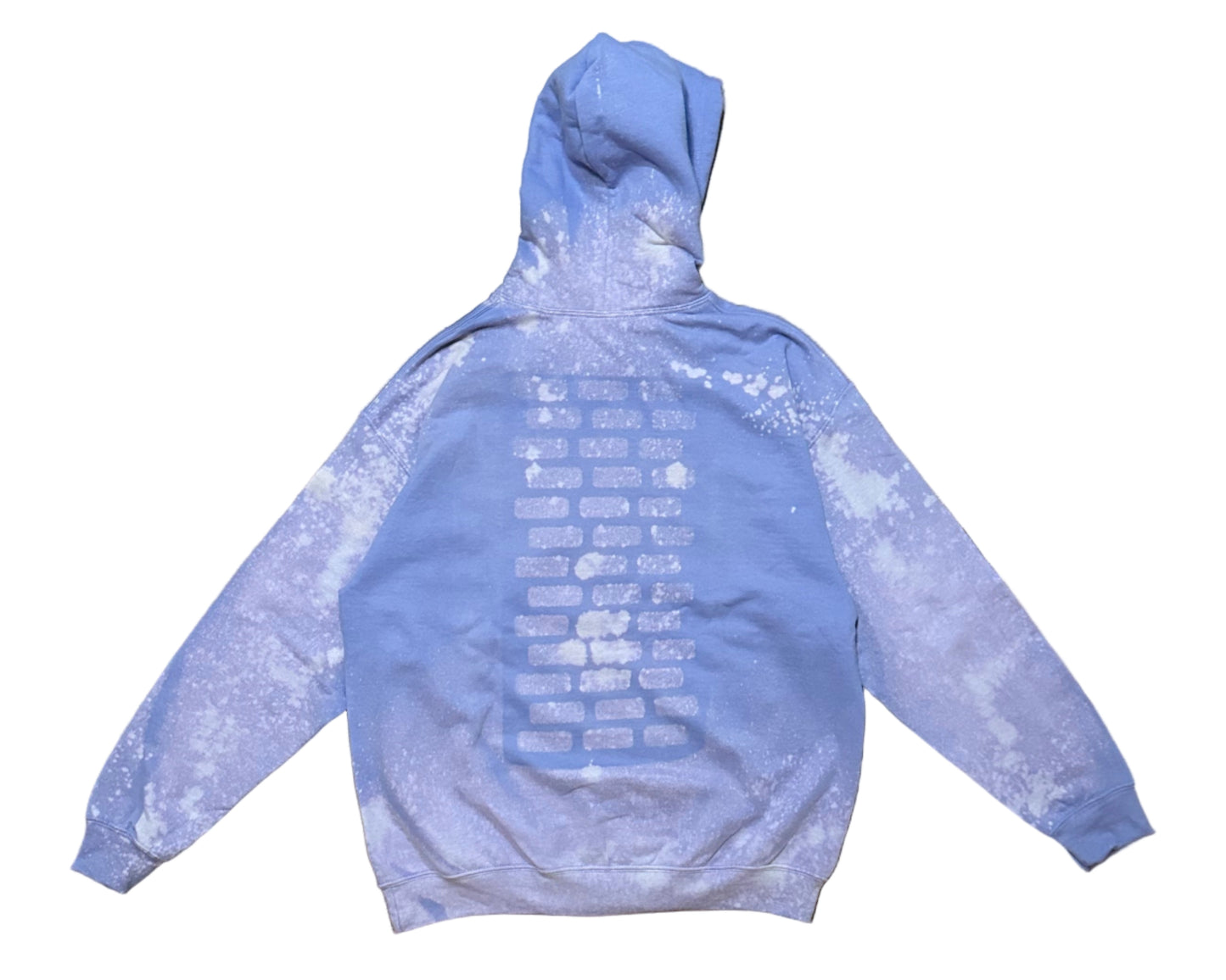 JESUS "Brick by Brick" Hoodie Sky