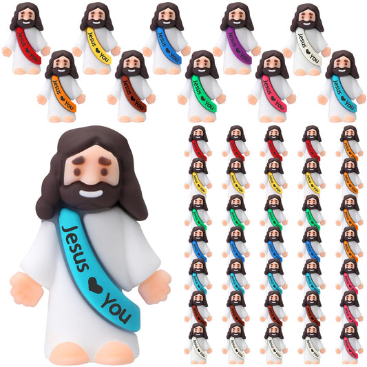 Mini Jesus “Jesus Loves You” Silicone Mold Figures